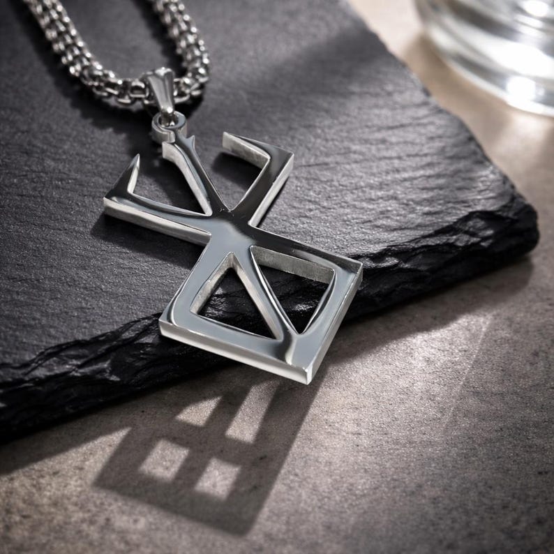 Sacrifice Rune Statement Necklace — 60 cm