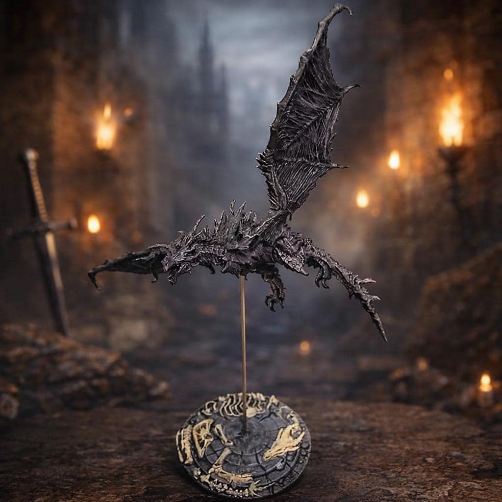 World-Eater Dragon Display Statue