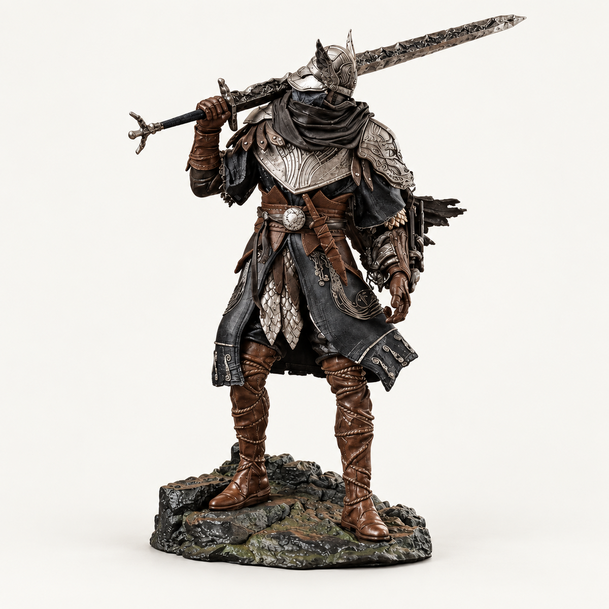 Greatsword Knight Display Statue — 24 cm