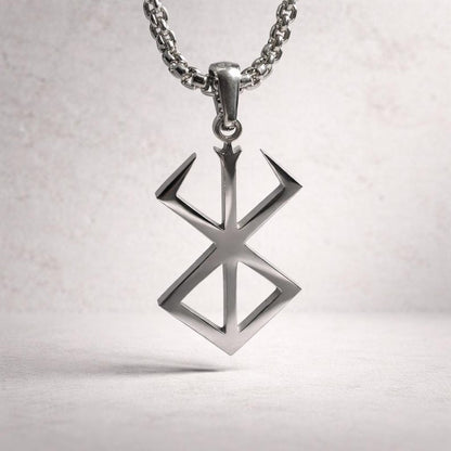 Sacrifice Rune Statement Necklace — 60 cm