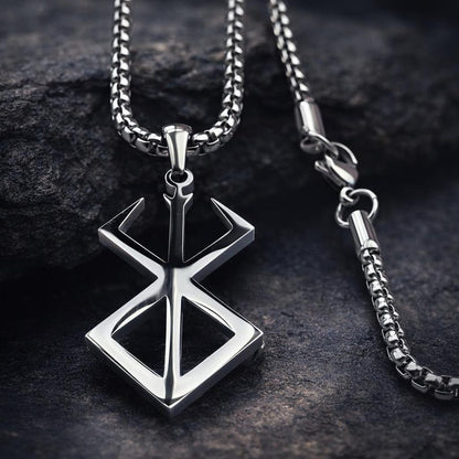 Sacrifice Rune Statement Necklace — 60 cm