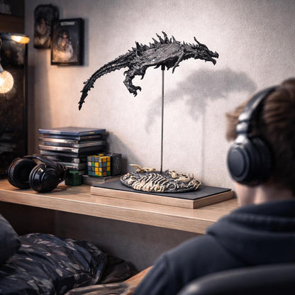 World-Eater Dragon Display Statue