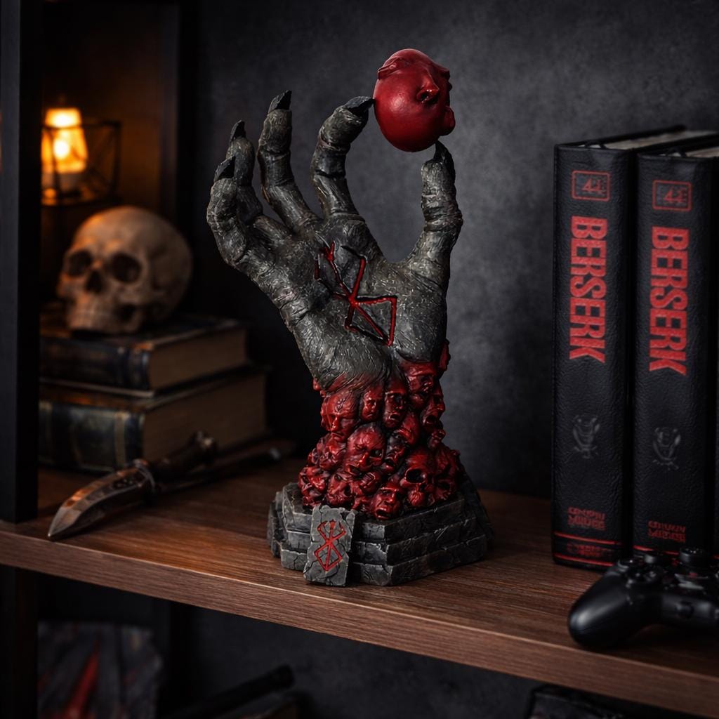 Eclipse Hand Dark Fantasy Statue