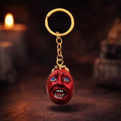 Crimson Fate Egg Keychain