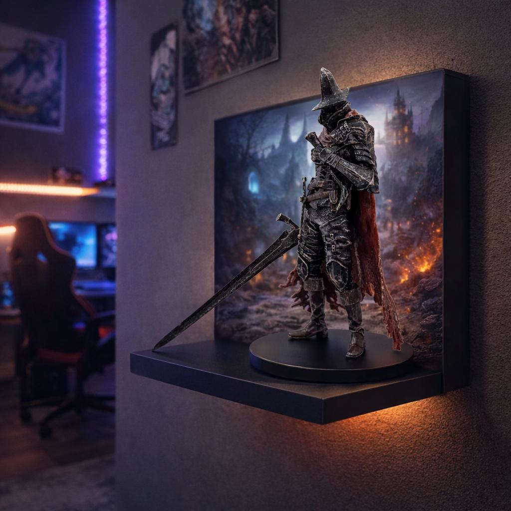 Fallen Knight Dark Fantasy Statue