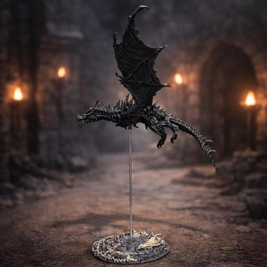 World-Eater Dragon Display Statue