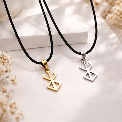 Sacrifice Rune Necklace — Stainless Steel