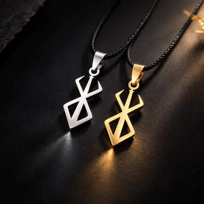 Sacrifice Rune Necklace — Stainless Steel