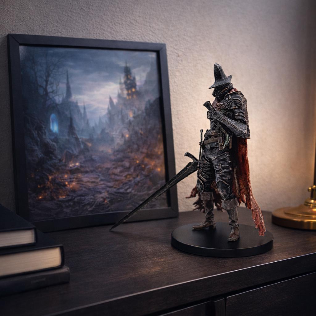 Fallen Knight Dark Fantasy Statue
