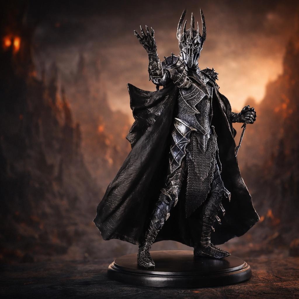 Dark Lord Armored Statue — 19.5 cm