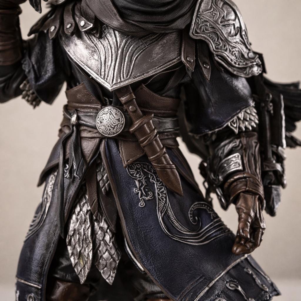 Greatsword Knight Display Statue — 24 cm