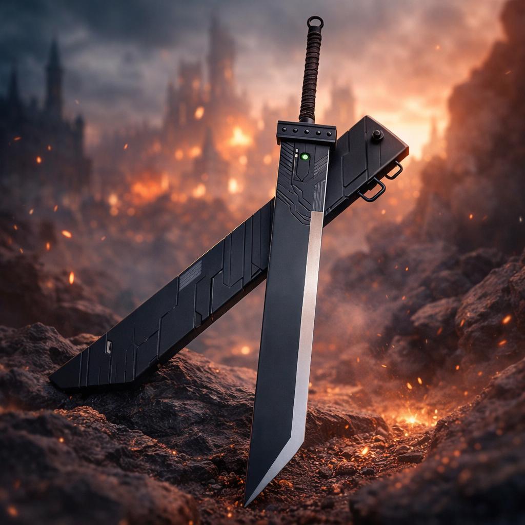 Fantasy Greatsword Display Replica — 21 cm