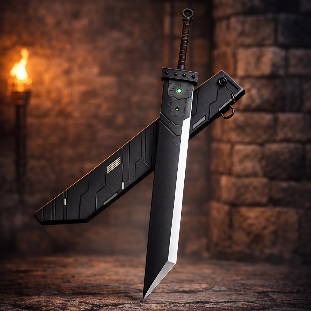 Fantasy Greatsword Display Replica — 21 cm
