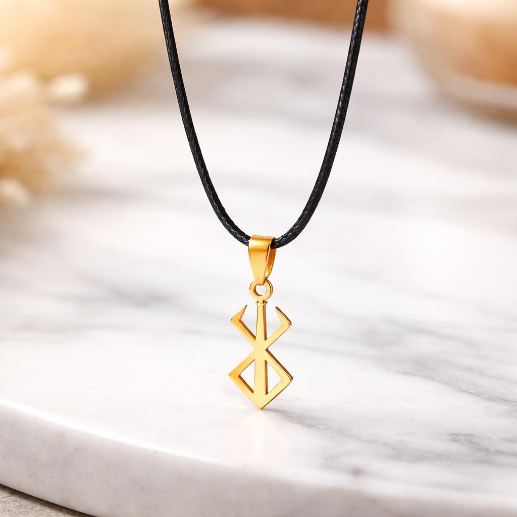 Sacrifice Rune Necklace — Stainless Steel