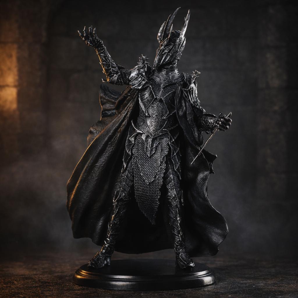 Dark Lord Armored Statue — 19.5 cm