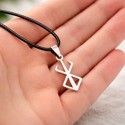 Sacrifice Rune Necklace — Stainless Steel