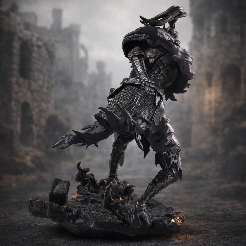 Abysswalker Knight Statue — 19 cm