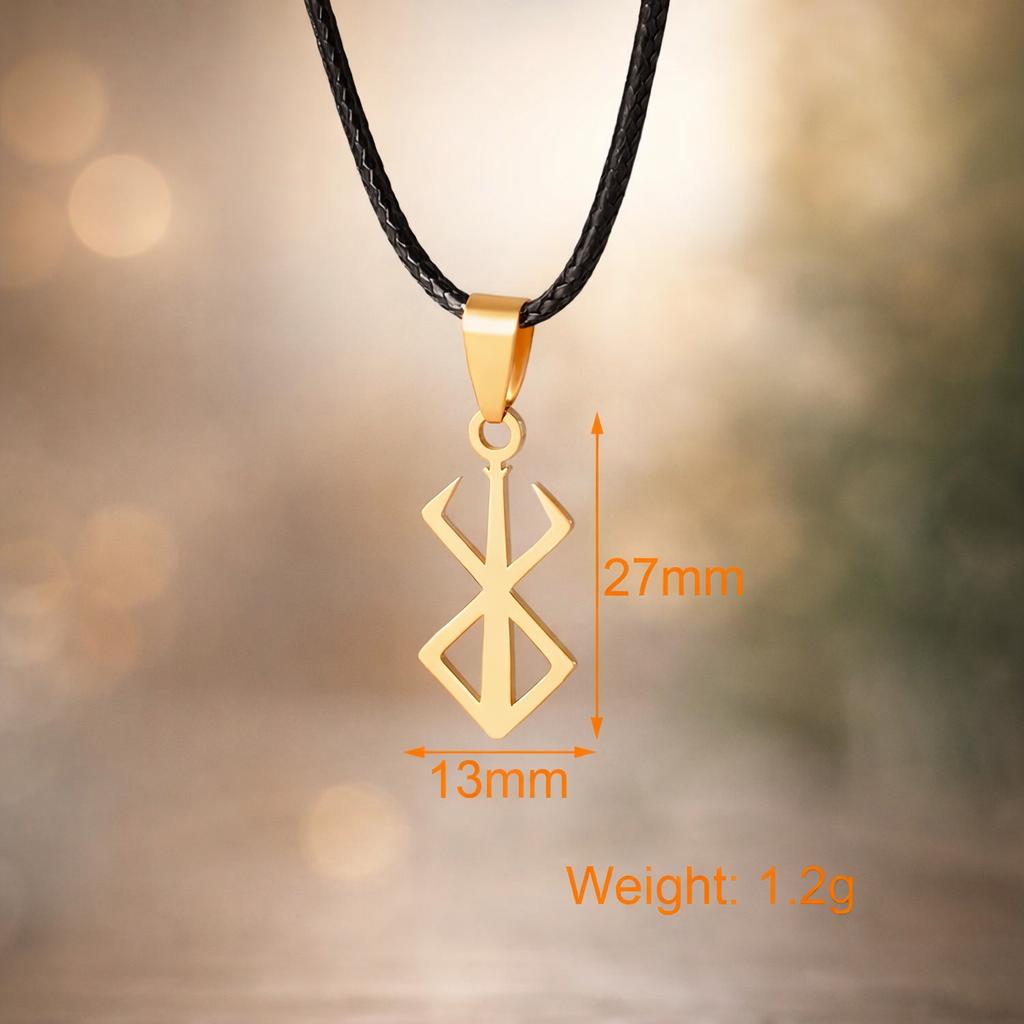 Sacrifice Rune Necklace — Stainless Steel