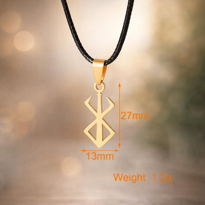 Sacrifice Rune Necklace — Stainless Steel