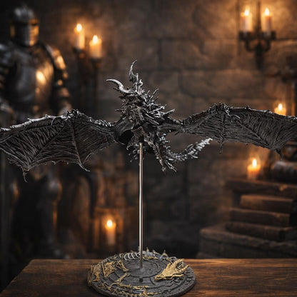 World-Eater Dragon Display Statue