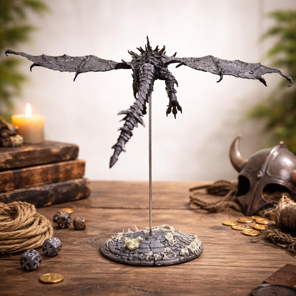 World-Eater Dragon Display Statue