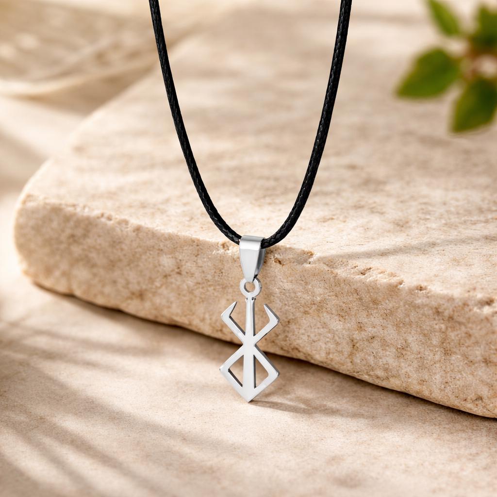 Sacrifice Rune Necklace — Stainless Steel