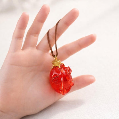 Crimson Fate Egg Keychain