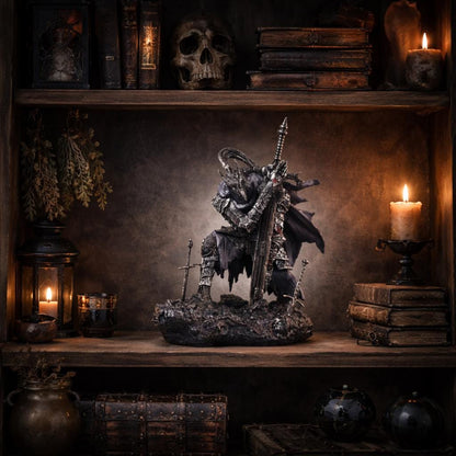 Fallen Abyss Knight Statue — 15 cm