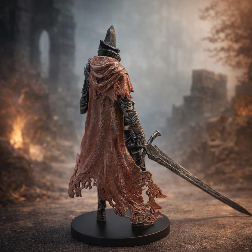 Fallen Knight Dark Fantasy Statue