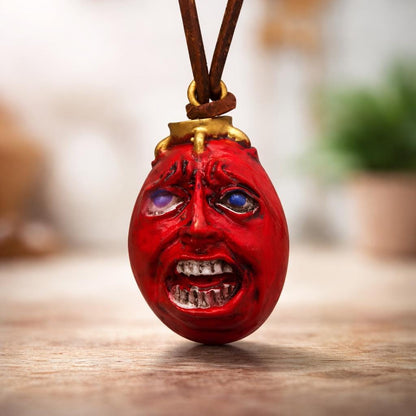 Crimson Fate Egg Keychain