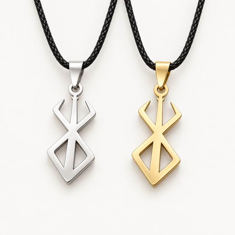 Sacrifice Rune Necklace — Stainless Steel